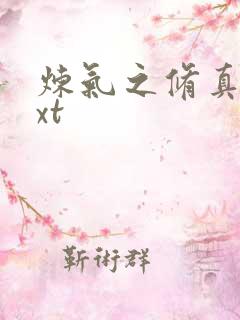 炼气之修真者txt