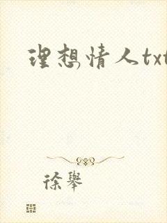 理想情人txt