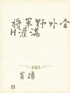 将军野外含公主H灌满