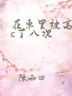 在车里被高潮被c了八次