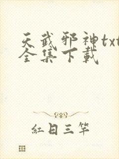 天武邪神txt全集下载