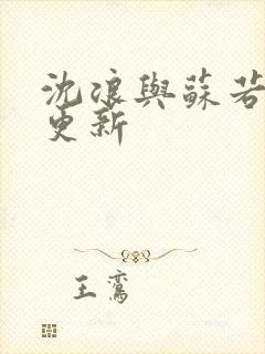 沈浪与苏若雪节更新