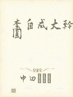 李自成大干陈圆圆