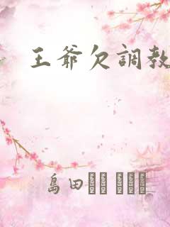 王爷欠调教
