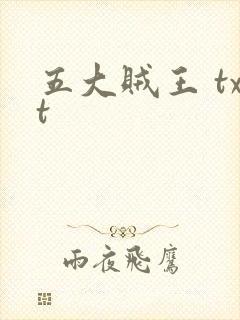 五大贼王 txt