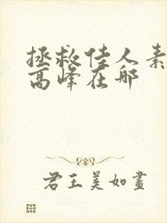 拯救佳人素柔 高峰在哪