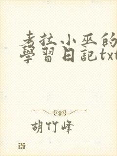 考拉小巫的英语学习日记txt