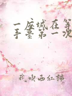 一座城在等你洗手台第一次