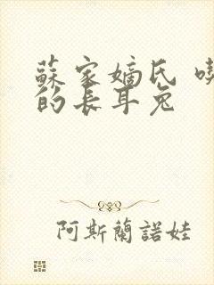 苏家嫡氏 吃肉的长耳兔