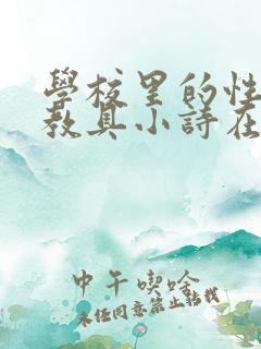 学校里的性教学教具小诗在线