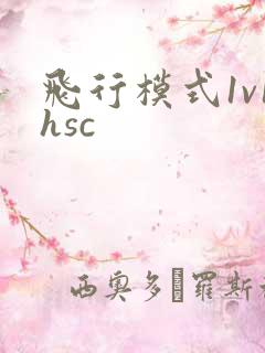 飞行模式1v1hsc