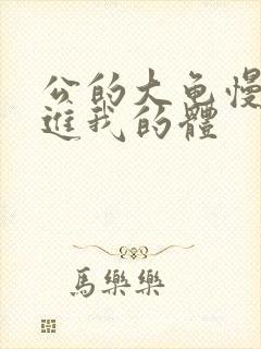 公的大龟慢慢挺进我的体