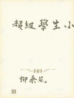 超级学生小说