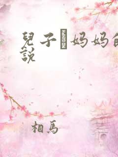 儿子懆妈妈的小说