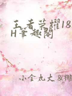 王者荣耀18rH笔趣阁