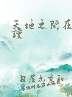 天地之间在线阅读