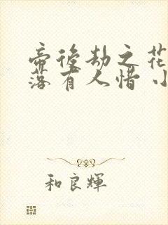 帝后劫之花开花落有人惜 小说