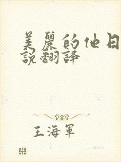 美丽的他日剧小说翻译