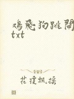 鸡飞狗跳闹重生txt