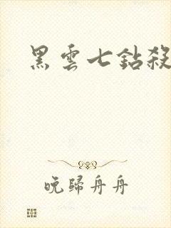黑云七钻杀手