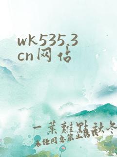 wk535.3cn网站