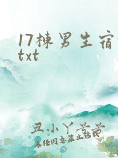 17栋男生宿舍txt