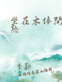 坐在木棒开始加热