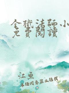全职法师小说 免费阅读