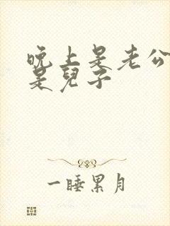 晚上是老公白天是儿子