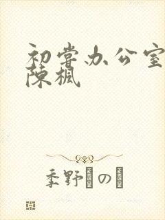 初尝办公室人妻陈枫