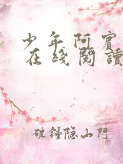 少 年 阿 宾 在 线 阅 读