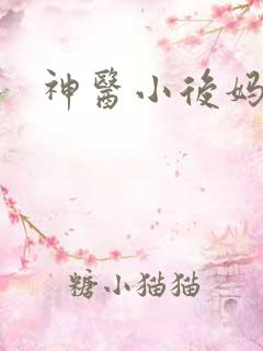 神医小后妈