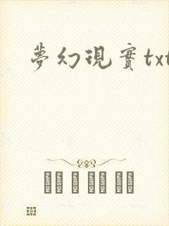 梦幻现实txt