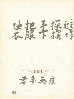 他把手探进我的衣服下摆作文