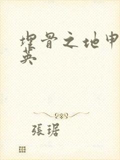 埋骨之地申屠奎英