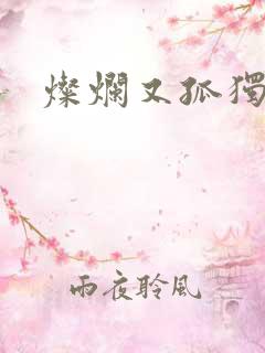 灿烂又孤独的神