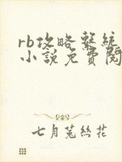 rb攻略系统的小说免费阅读