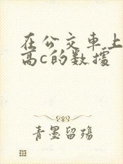 在公交车上弄到高c的数据