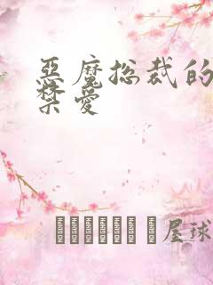 恶魔总裁的一夜禁爱