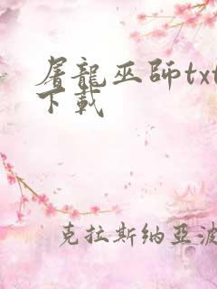 屠龙巫师txt下载