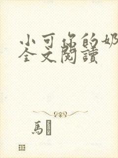 小可你的奶真大全文阅读