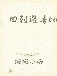 回到过去txt
