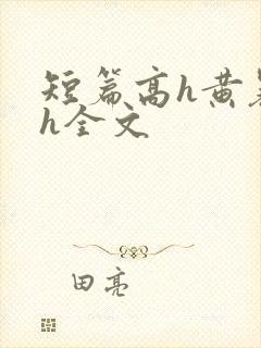 短篇高h黄暴辣h全文