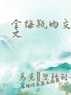 金梅瓶肉交白话文