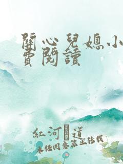 关心儿媳小说免费阅读