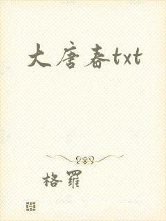 大唐春txt