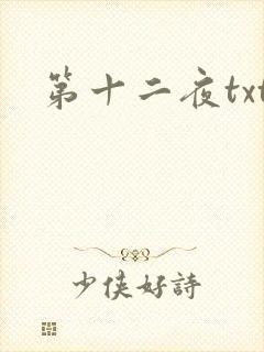 第十二夜txt