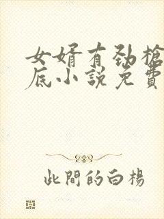 女婿有劲枪枪到底小说免费阅读