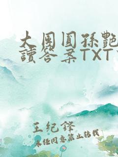 大团圆孙艳梅阅读答案TXT下载