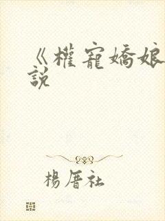 《权宠娇娘》小说